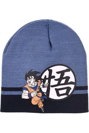 Dragon Ball Strickmütze Goku Jungen Strickmütze Gr. 52 & 54 cm blau|bunt 52 cm
