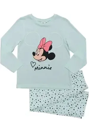 Disney Pyjama mit Glitzer blau 128