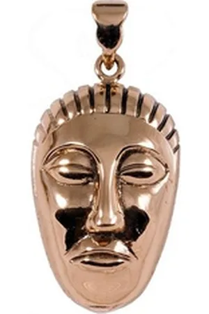 HOPLO Kettenanhänger Maskenamulett Gott Maske Bronze Anhänger Schmuck Kelten celtic