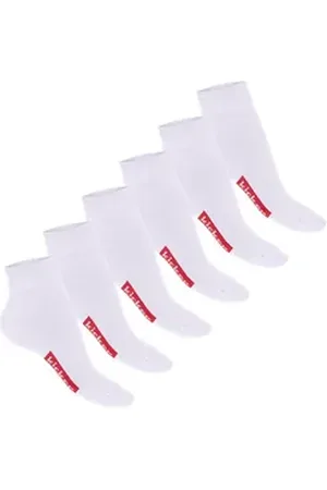 Kickers Kurzsocken Damen und Herren Sport Fan Socken kurze Baumwollsocken weiß 39-42