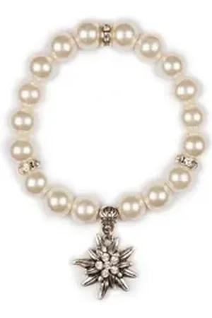 Alpenflüstern Armband Armband Damen - FIONA - creme, rosa