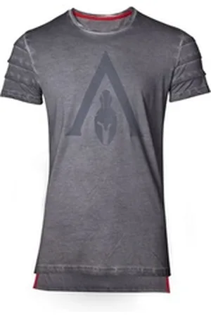 Assassin´s Creed Assassins Creed Print-Shirt ODYSSEY - T-Shirt PREMIUM Zocker Gamer Vintage Style L