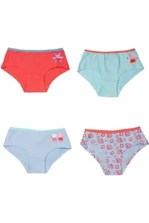 UNITED LABELS ® Panty Peppa Wutz - verschiedene Motive (4er Pack) bunt 110-116