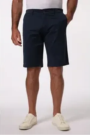Boston Park 5-Pocket-Jeans Chino-Bermuda Bauchfit bis 70 blau|schwarz 68