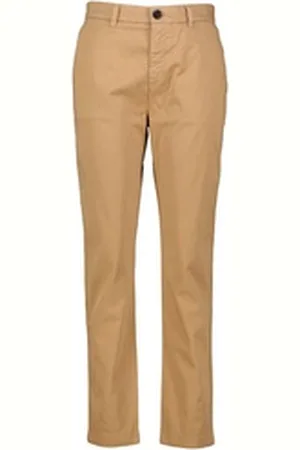 HUGO BOSS Chinohose Damen Chinohose C_TACHINI2-D Regular Fit (1-tlg) beige 40