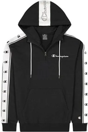 Champion Hoodie Herren Half-Zipper 218473 KK001 NBK WHT Schwarz schwarz L