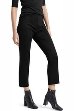 Marc Cain 7/8-Hose "Collection Essential" Premium Damenmode 7/8 Hose aus feinem Jersey schwarz 1 (34)