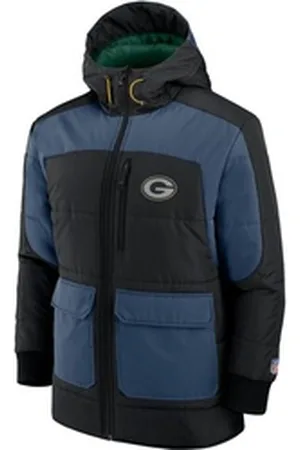 Fanatics Winterjacke Green Bay Packers NFL Parka schwarz S
