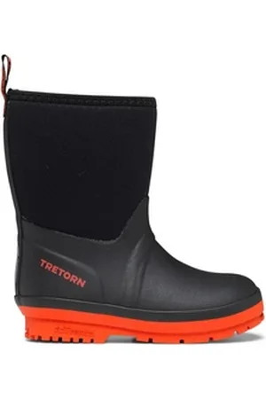 Tretorn Kids Kuling Neoprene Kinder Gummistiefel Gummistiefel schwarz 33 EU
