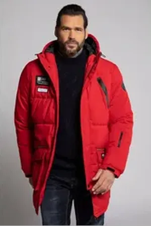JP 1880 Skijacke JAY-PI Parka 2fach-Funktion Kapuze rot XXL