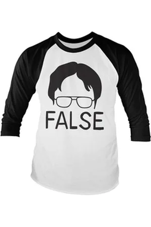 The Office Longsleeve weiß L
