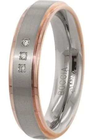 Boccia Titanium Boccia Fingerring Titan goldfarben 50/15,9