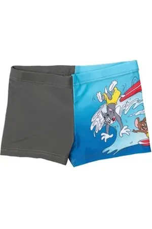 UNITED LABELS ® Boxer-Badehose Tom & Jerry Badehose für Jungen Schwimmhose Badekleidung Hose Kinder 98-104