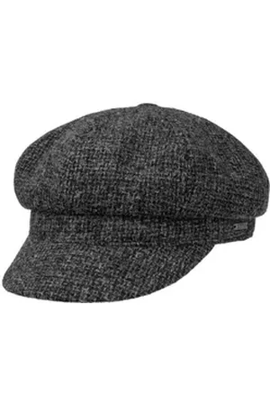 Stetson Ballonmütze (1-St) Baker-Boy-Mütze mit Schirm schwarz S (54-55 cm)