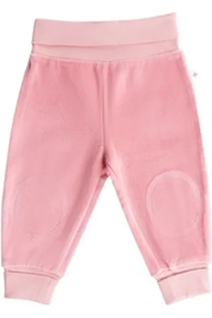 Leela COTTON Sweathose Baby Nickyhose rosa 74/80