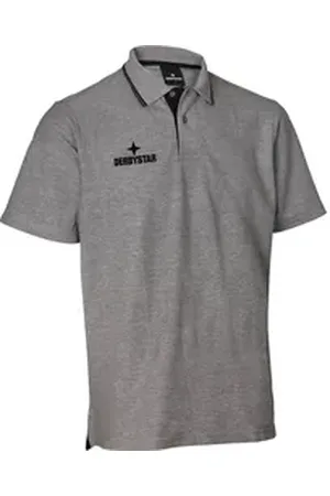 Derbystar Poloshirt Polo-Shirt Poloshirt Ultimo v23 grau XL