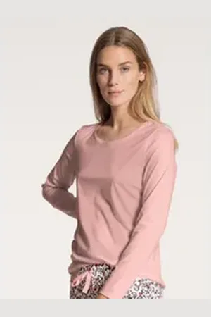 Calida Langarmshirt DAMEN Shirt langarm rosa XS_(36/38)