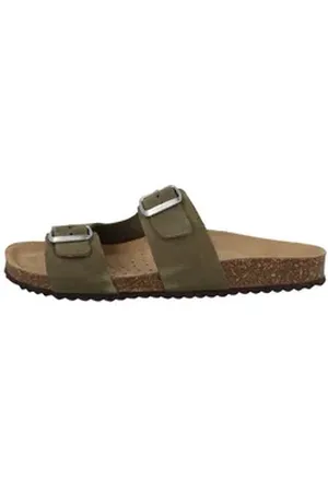 Geox D Brionia L Damen Pantolette grün 41 EU