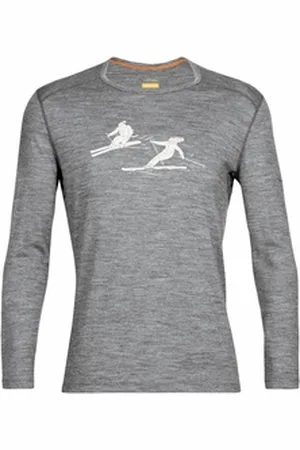 Icebreaker Trainingsshirt grau XXL