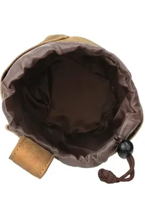 Greenburry Brustbeutel Vintage Leder Leckerlibeutel Futtertasche Futterbeutel 1604-25