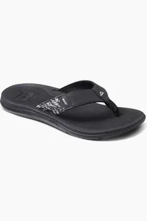 Reef Santa Ana - Damen Flip-Flops - Black/White Badepantolette 10