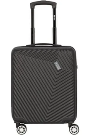 Mano Handgepäck-Trolley Don Carlo, 4 Rollen, ABS schwarz