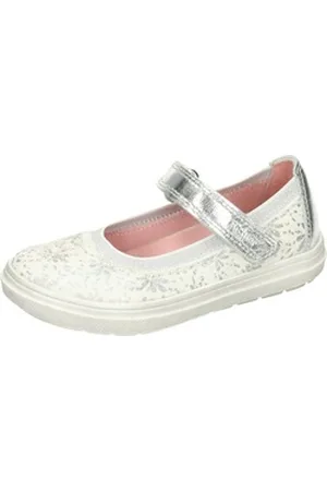 Richter Slipper Ballerina mit Gummizug weiß 28 EU