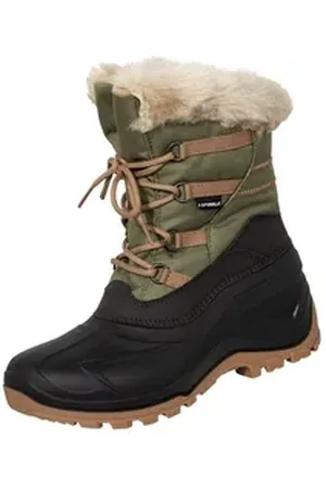 Spirale Evelin Damenstiefel gefüttert grün Gummistiefel grün 38