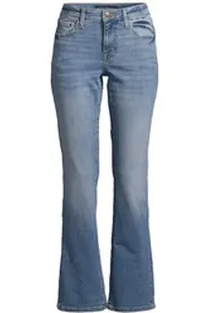 Aeropostale 7/8-Jeans (1-tlg) Stickerei blau 26