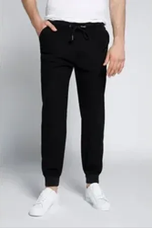 STHUGE Schlupfhose Schlupfhose Modern Fit Elastikbund bis 8 XL schwarz XXL