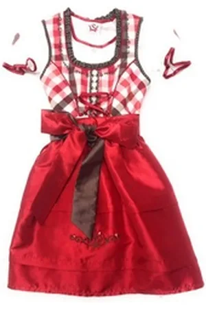 SPIETH & WENSKY Dirndl Kinderdirndl Samantha rot 98