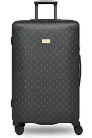 Lazarotti Hartschalen-Trolley Palermo, 4 Rollen, Polypropylen, PVC schwarz