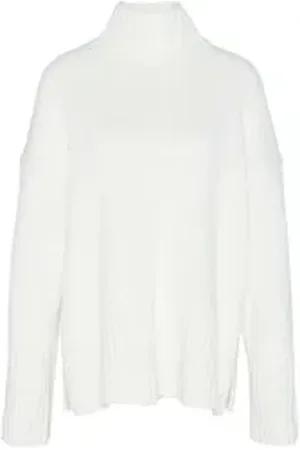 Barbour Strickpullover Stehkragenpullover Serena weiß 12