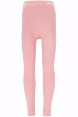Ewers Strickstrumpfleggings Legging GOTS Rippe rosa 80-86