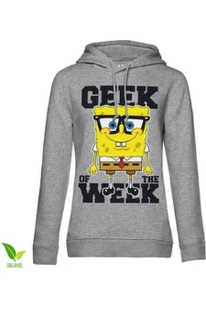 Spongebob Schwammkopf Kapuzenpullover grau L