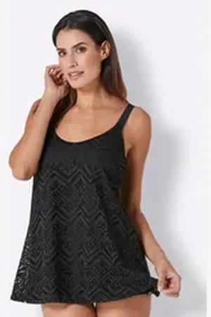 FEEL GOOD Witt Tankini-Top Oversized-Tankini-Top schwarz 38