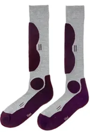 WERI SPEZIALS Strumpfhersteller GmbH Kniestrümpfe Kniestrümpfe >>Wintersport<< aus Wolle lila 23-26
