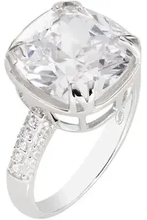 AMEN Fingerring Ring Sterlingsilber Zirkonia D silberfarben 12