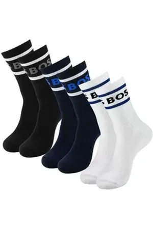 HUGO BOSS Sportsocken Finest Soft Cotton (3-Paar) aus feinster Baumwollmischung bunt 39-42