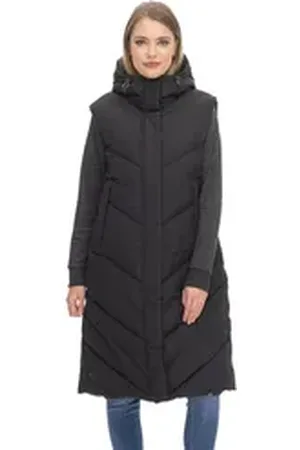 Ragwear Steppweste Suminka Vest Damen Black L schwarz L