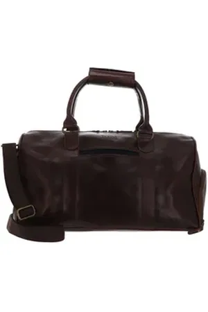 Buckle & Seam Reisetasche Collin, aus echtem Rindsleder braun