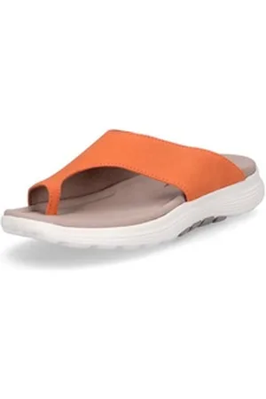Gabor Rollingsoft Damen Pantolette orange Pantolette orange 43 EU