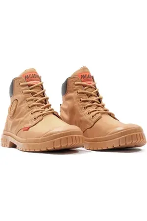 Palladium PAMPA SP20 CUFF WP+ Schnürboots Wasserdicht braun 36 EU