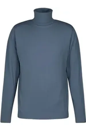 Drykorn Rollkragenpullover blau L