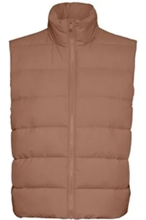 Noisy May Outdoorjacke NMMARCUS VEST aus Polyester braun XL