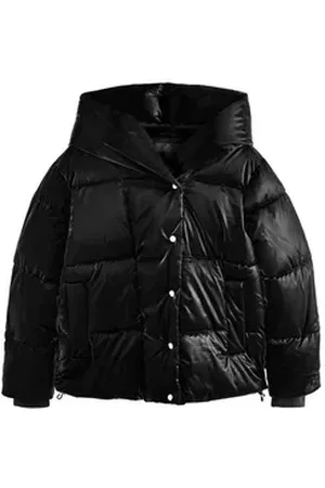 Next Steppmantel Glänzender wasserabweisender Steppmantel (1-tlg) schwarz M