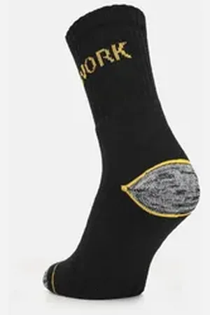 Ladeheid Socken 6er 12er Pack Arbeitssocken AT001 schwarz 39