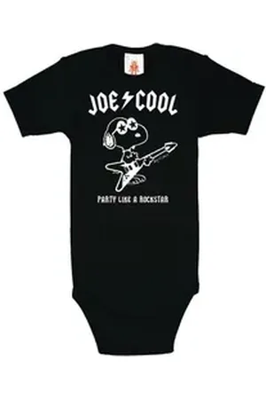 LOGOSHIRT Body im rockigen Snoopy-Design schwarz 50/56