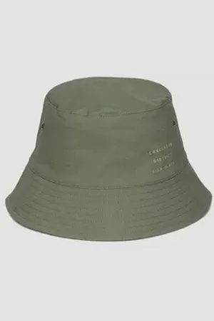 QS by s.Oliver Outdoorhut Bucket-Hat mit Print-Detail Artwork