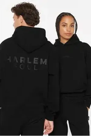 Harlem Soul Kapuzensweatshirt mit weicher Innenseite schwarz XL